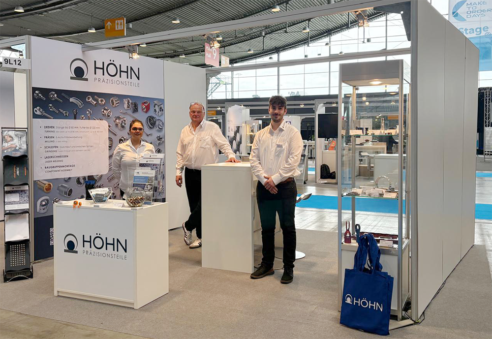 HÖHN-Messestand auf den MTO Days in Stuttgart am 09.06.2026